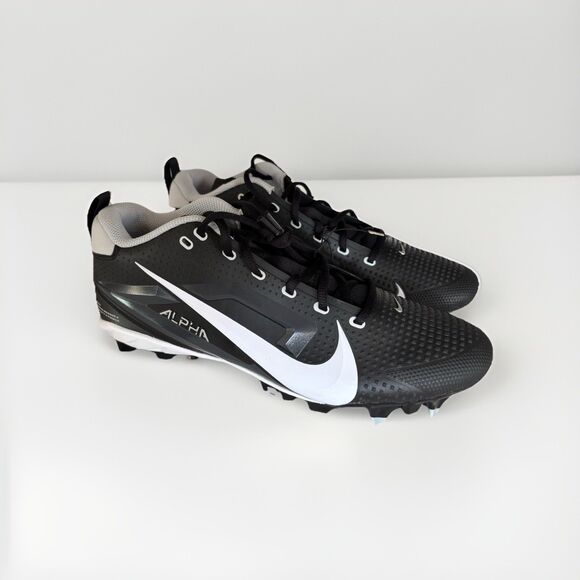 New Mens Nike Alpha Menace 4 Varsity Football Cleats US 11  FN0027-001 - Picture 1 of 9